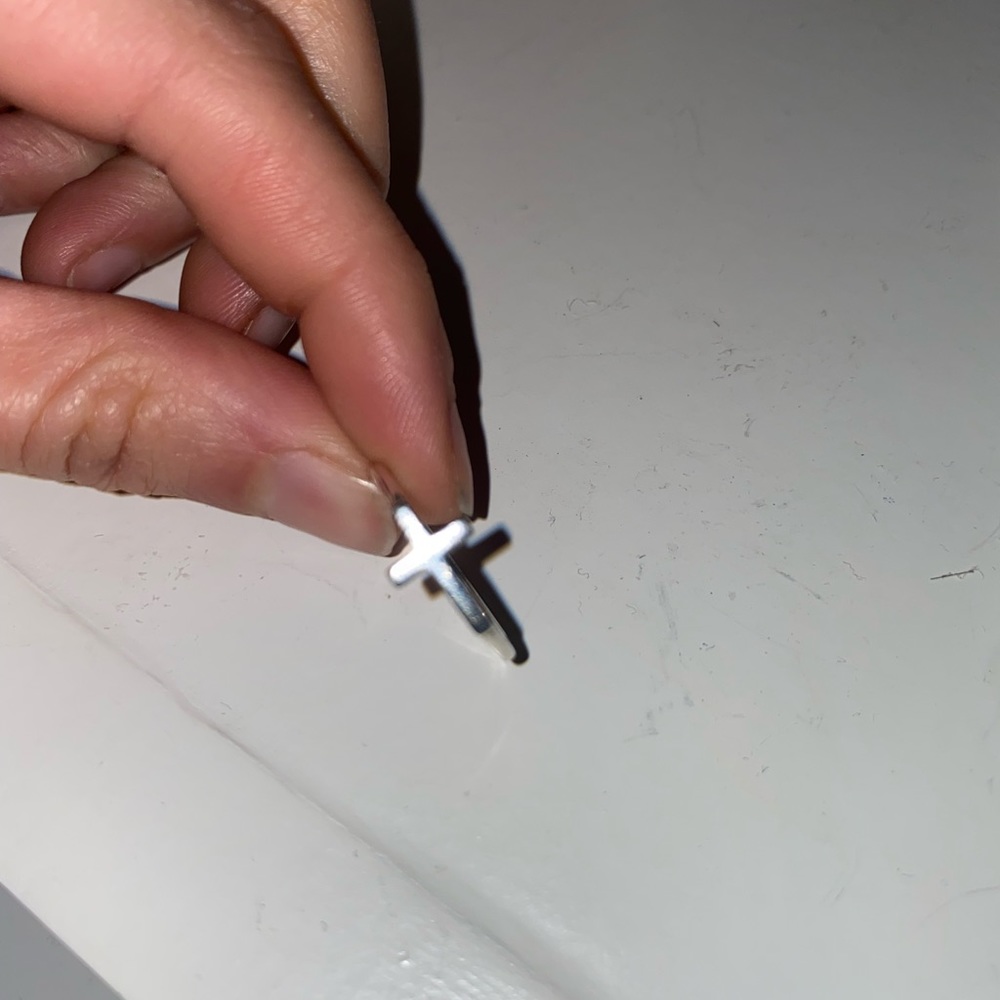 James Avery cross ring